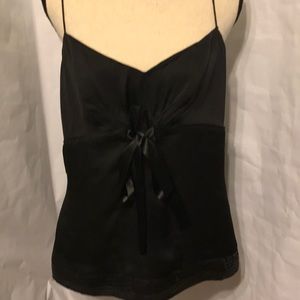 Ann Taylor women’s spaghetti strap black top